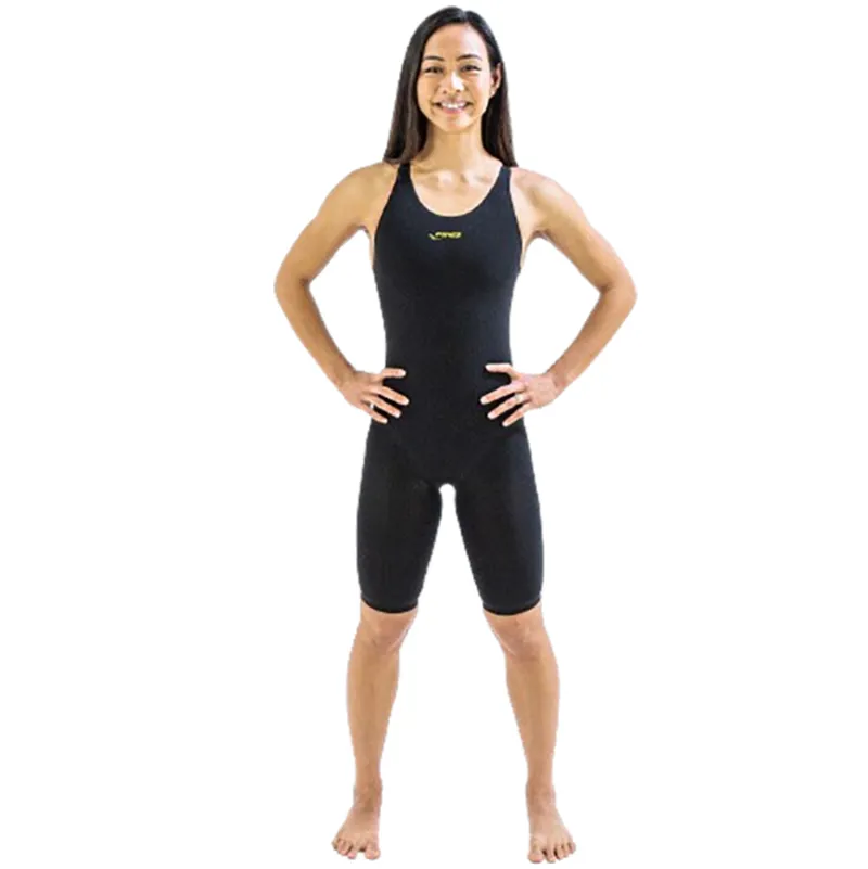 Finis Women's Vapor Pro Open Back Kneeskin Black-3